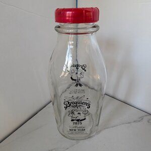 Broguiere's California 32 oz Glass Milk Bottle